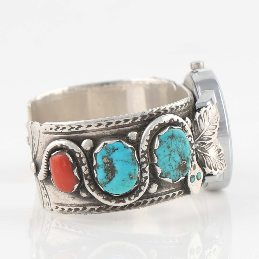 1960s Turquoise and Coral Watch