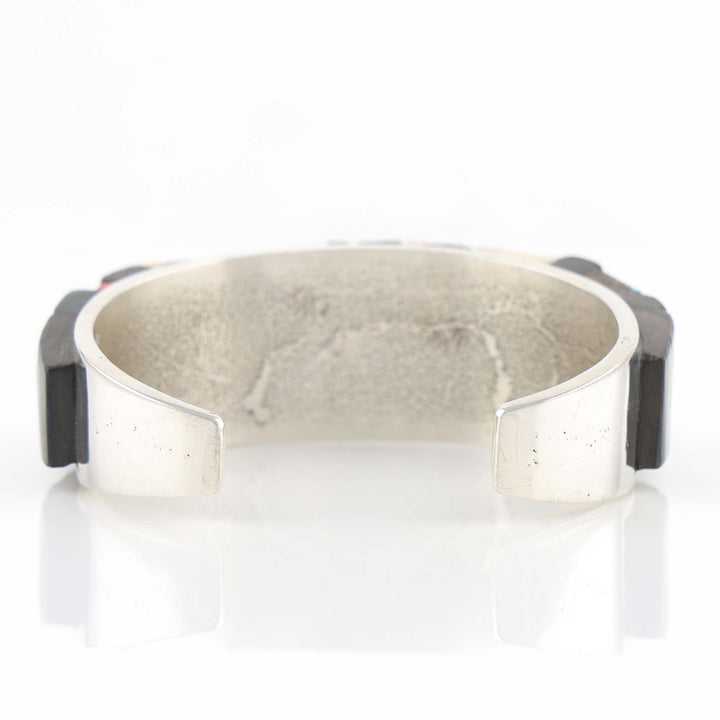 Multi-Stone Inlay Cuff