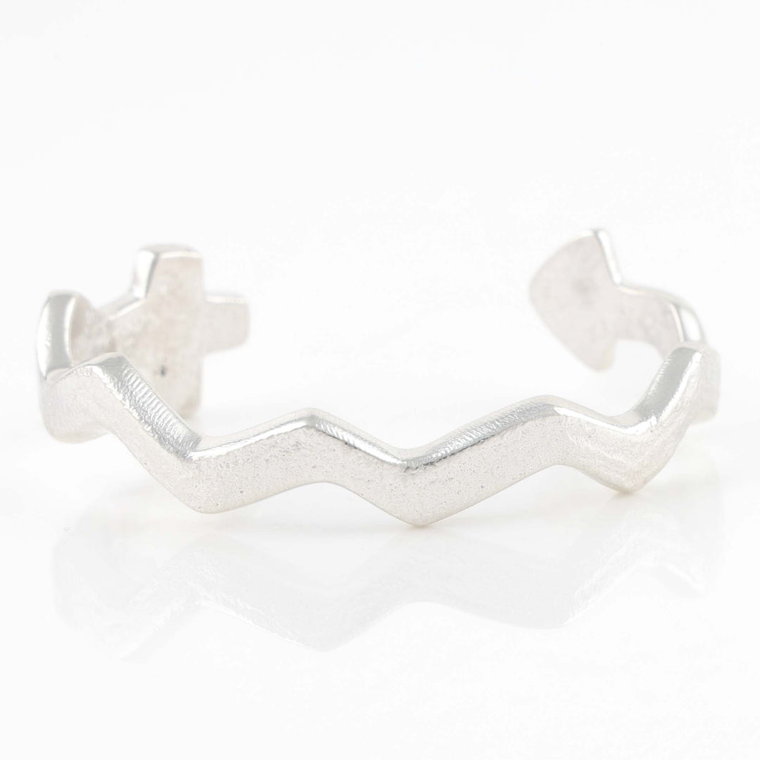 Tufa Cast Lightning Cuff
