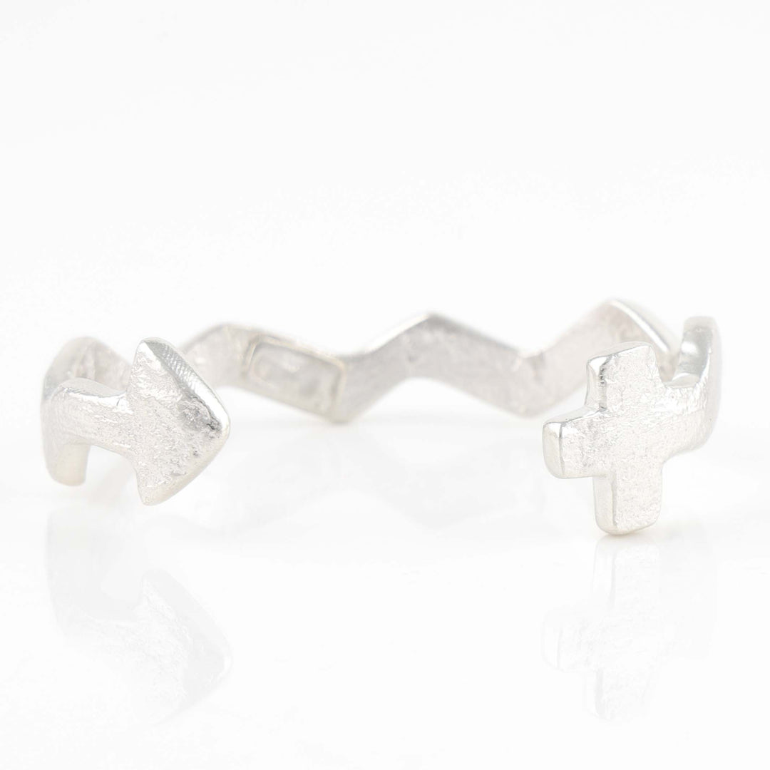 Tufa Cast Lightning Cuff