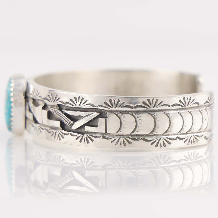 Blue Bird Turquoise Cuff