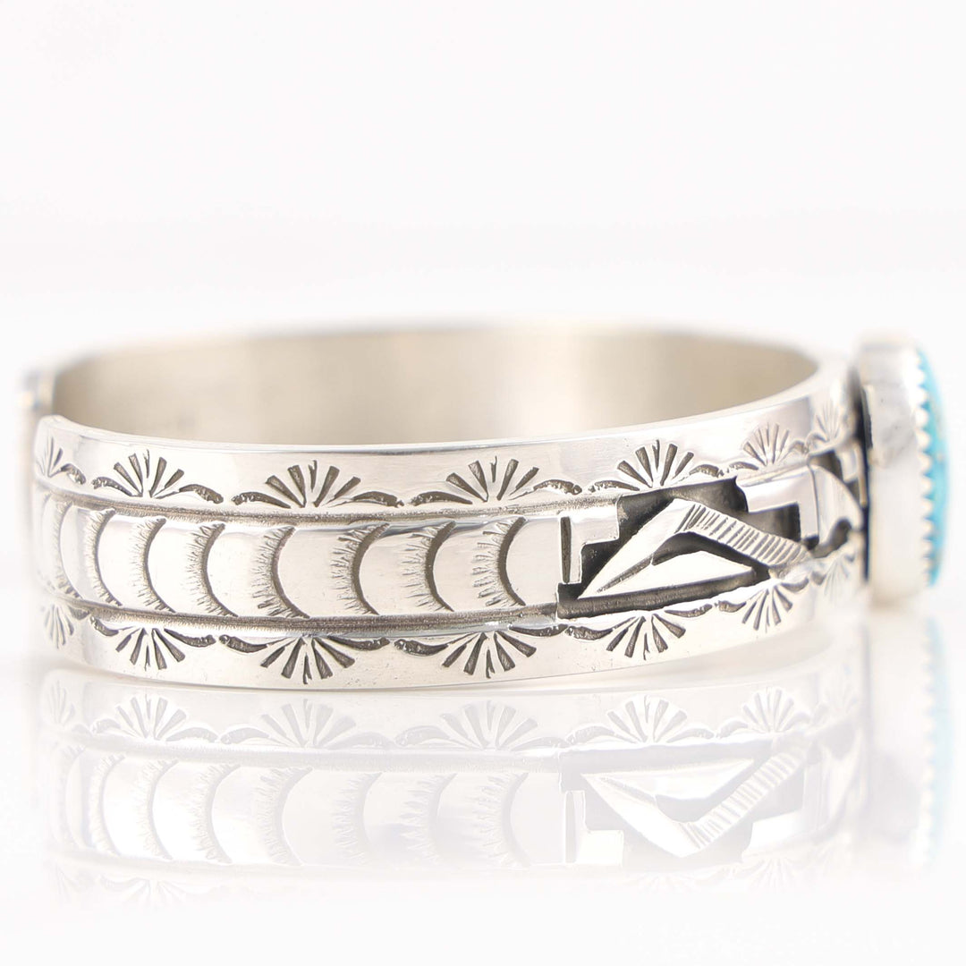 Blue Bird Turquoise Cuff