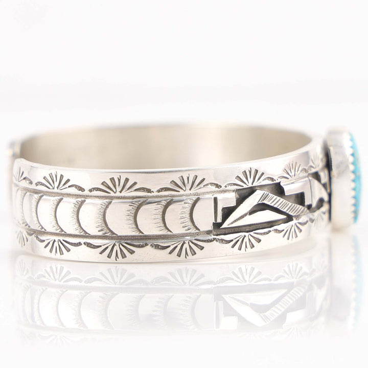 Blue Bird Turquoise Cuff