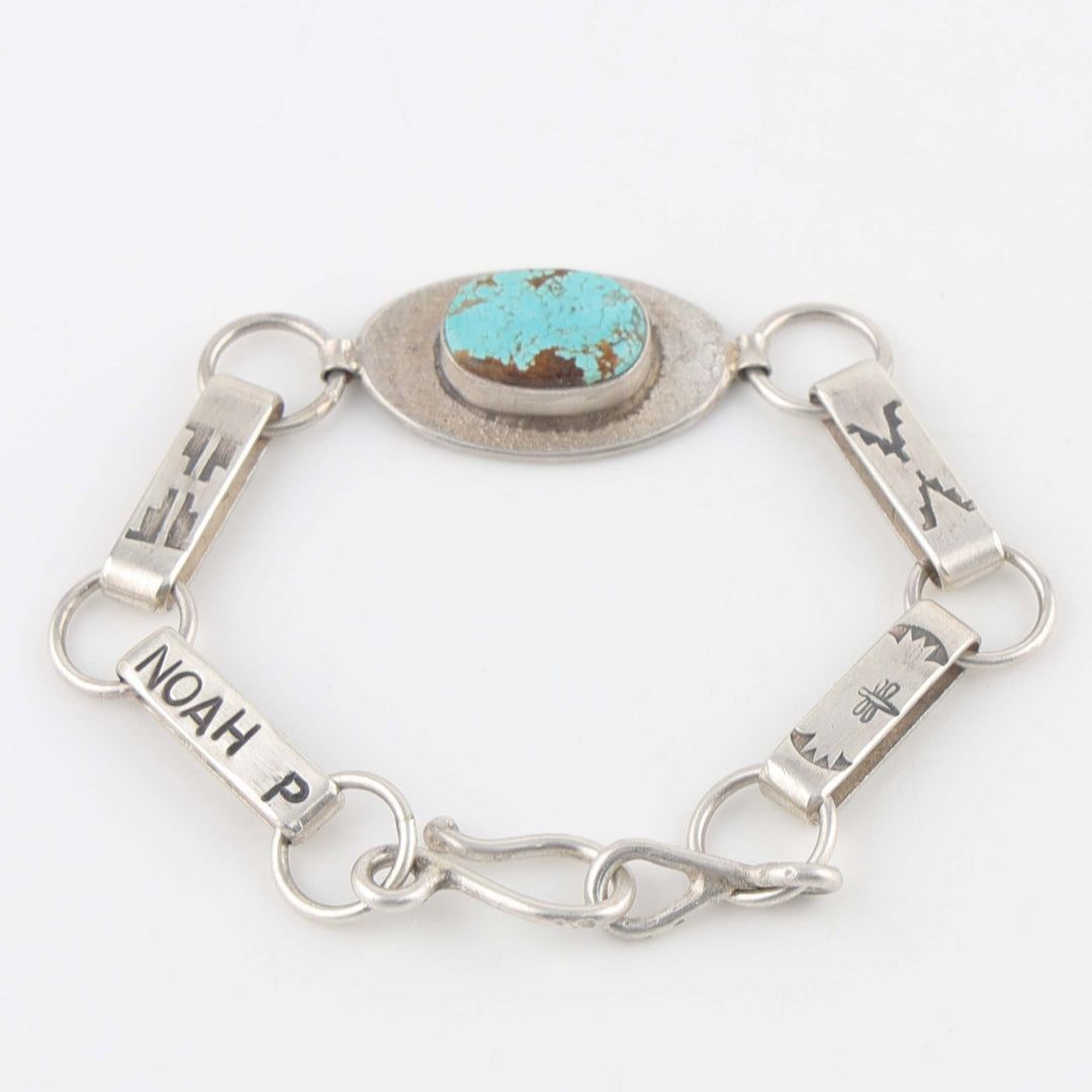 Turquoise Link Bracelet