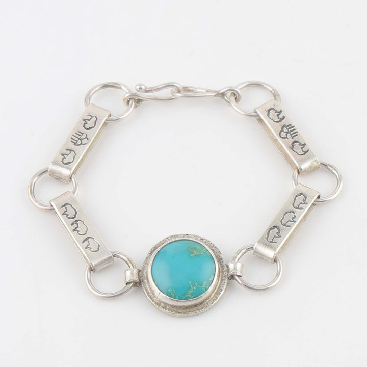 Turquoise Link Bracelet