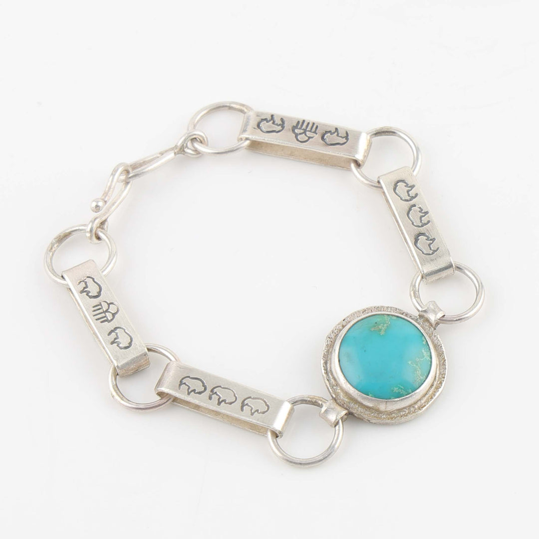 Turquoise Link Bracelet
