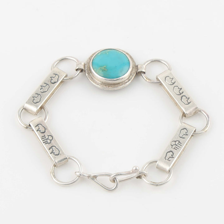 Turquoise Link Bracelet