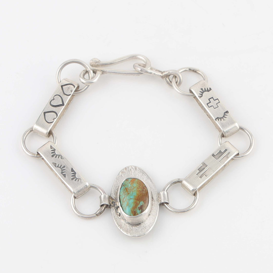 Turquoise Link Bracelet