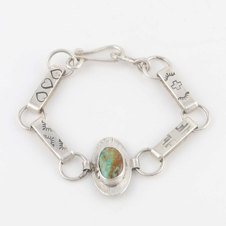 Turquoise Link Bracelet