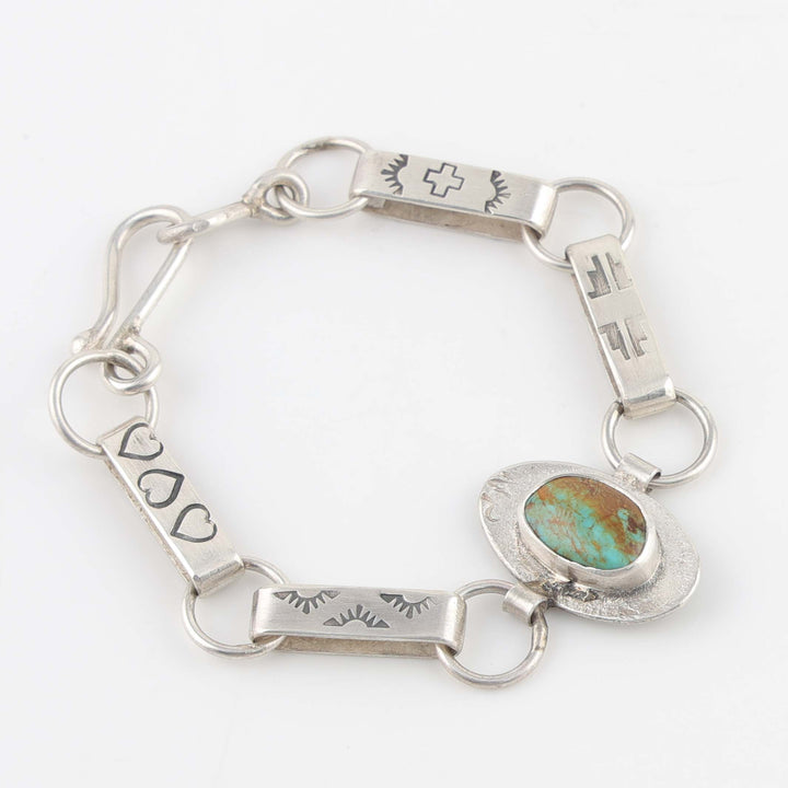 Turquoise Link Bracelet