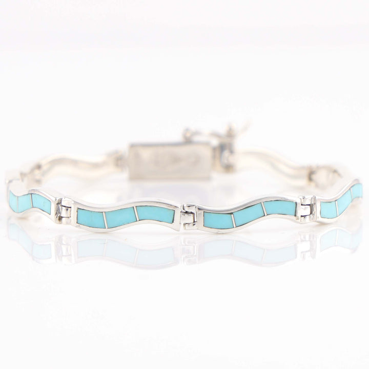 Turquoise Link Bracelet