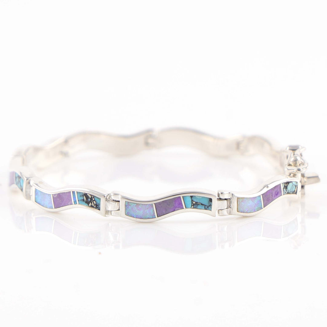 Multi-Stone Link Bracelet