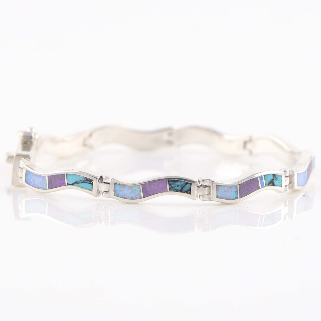 Multi-Stone Link Bracelet