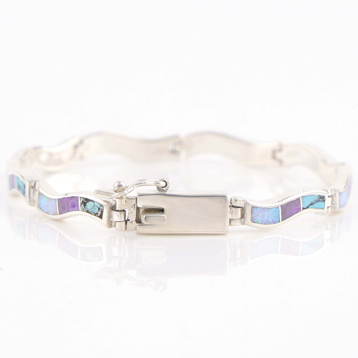 Multi-Stone Link Bracelet