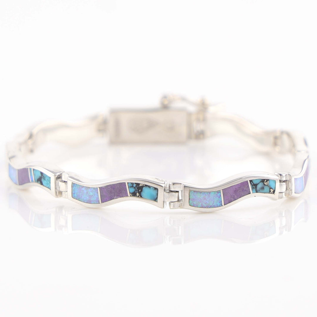 Multi-Stone Link Bracelet