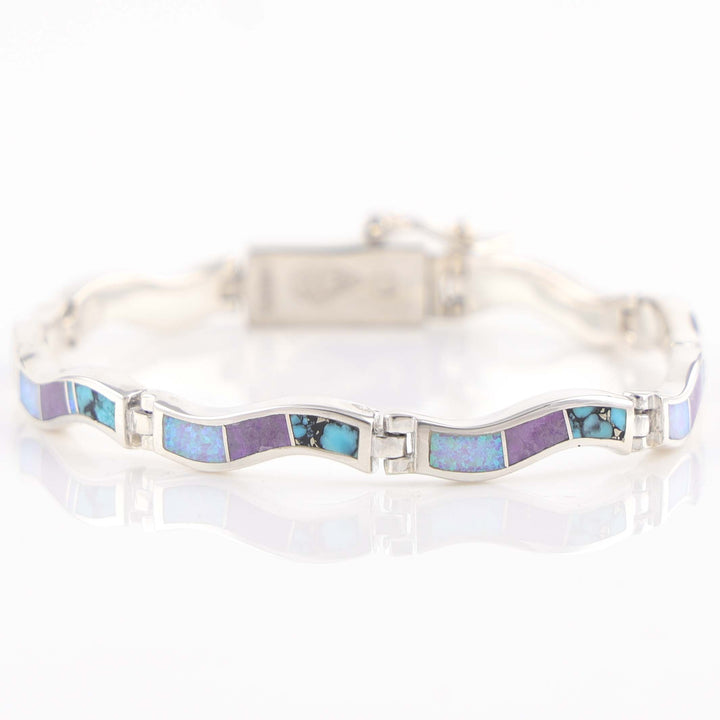 Multi-Stone Link Bracelet