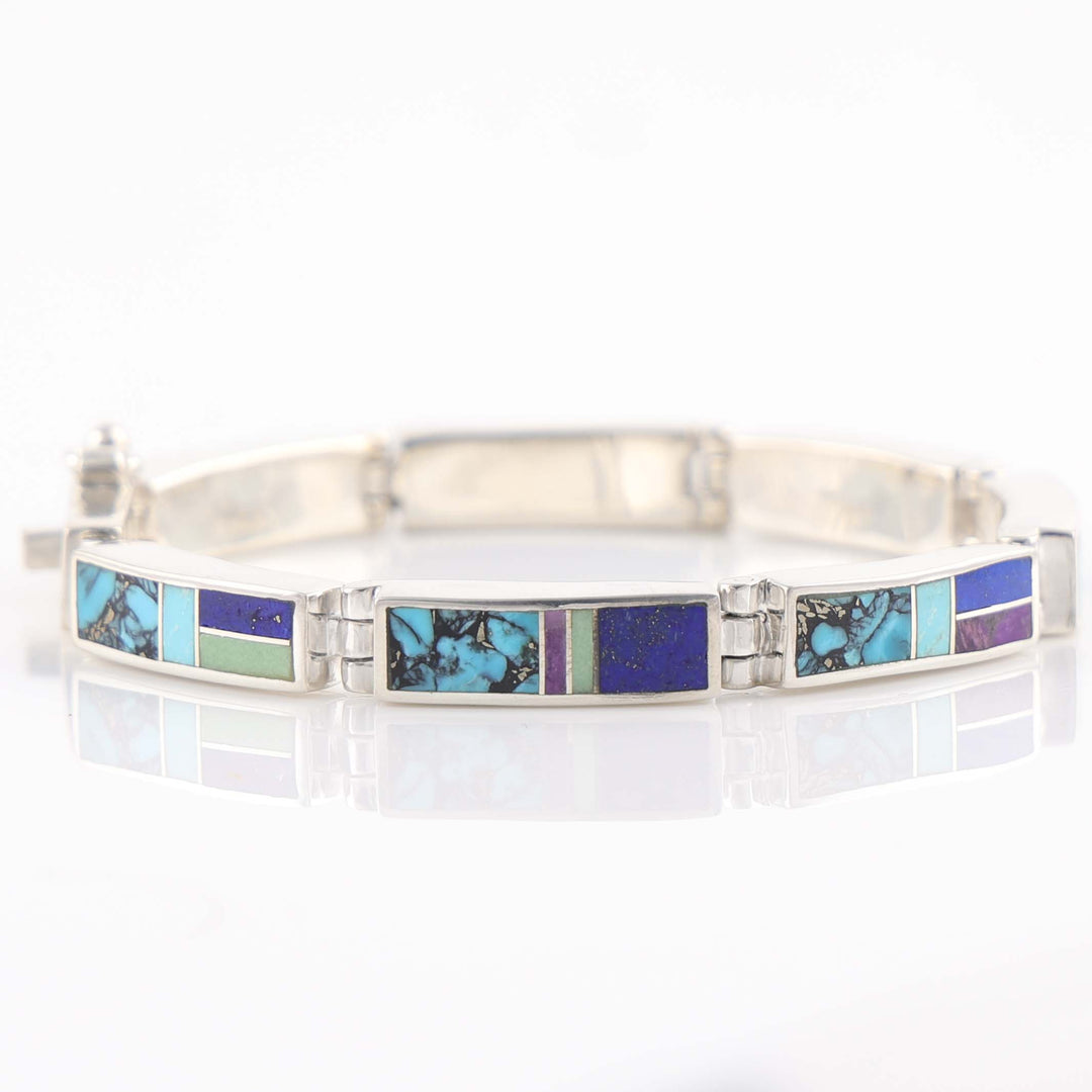 Multi-Stone Link Bracelet