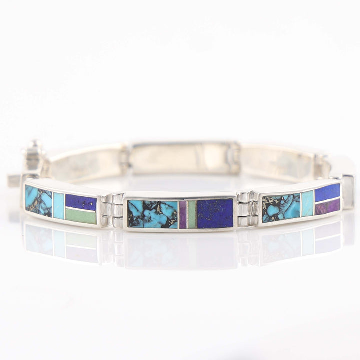Multi-Stone Link Bracelet