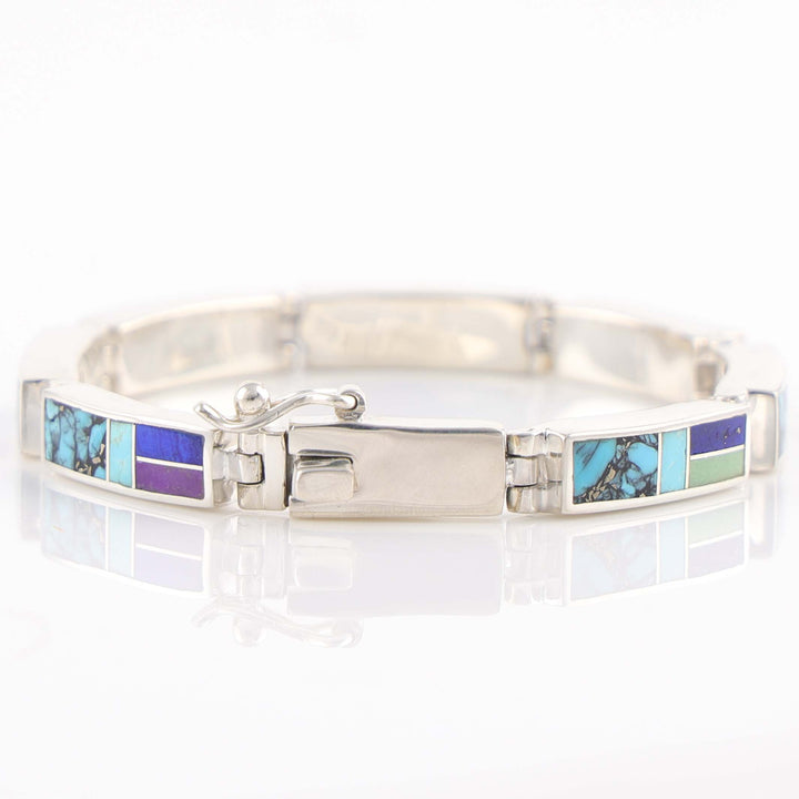Multi-Stone Link Bracelet