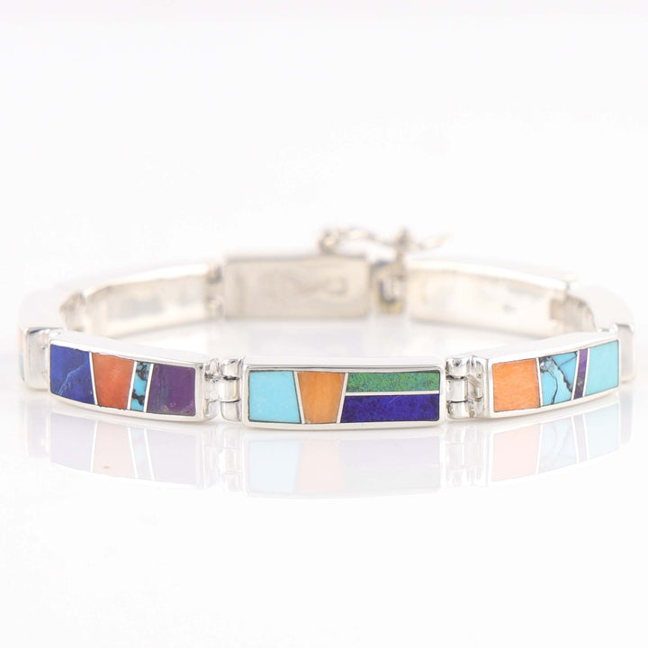 Multi-Stone Link Bracelet