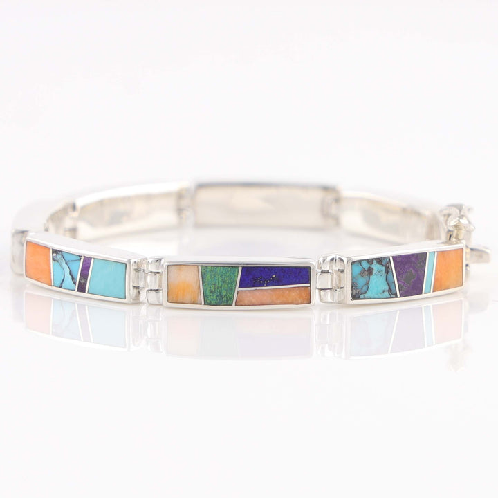 Multi-Stone Link Bracelet