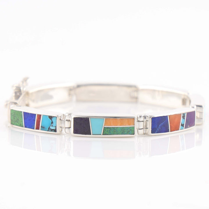 Multi-Stone Link Bracelet