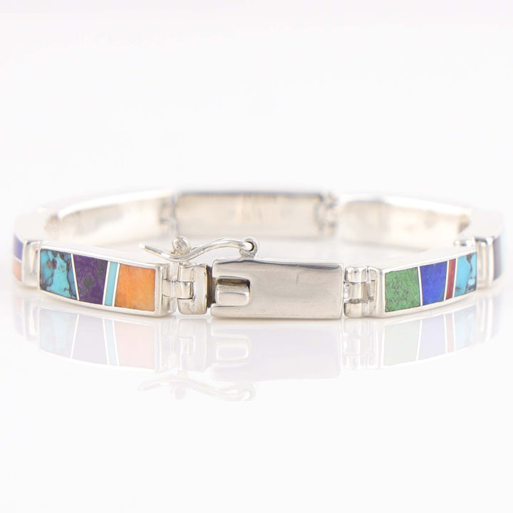 Multi-Stone Link Bracelet