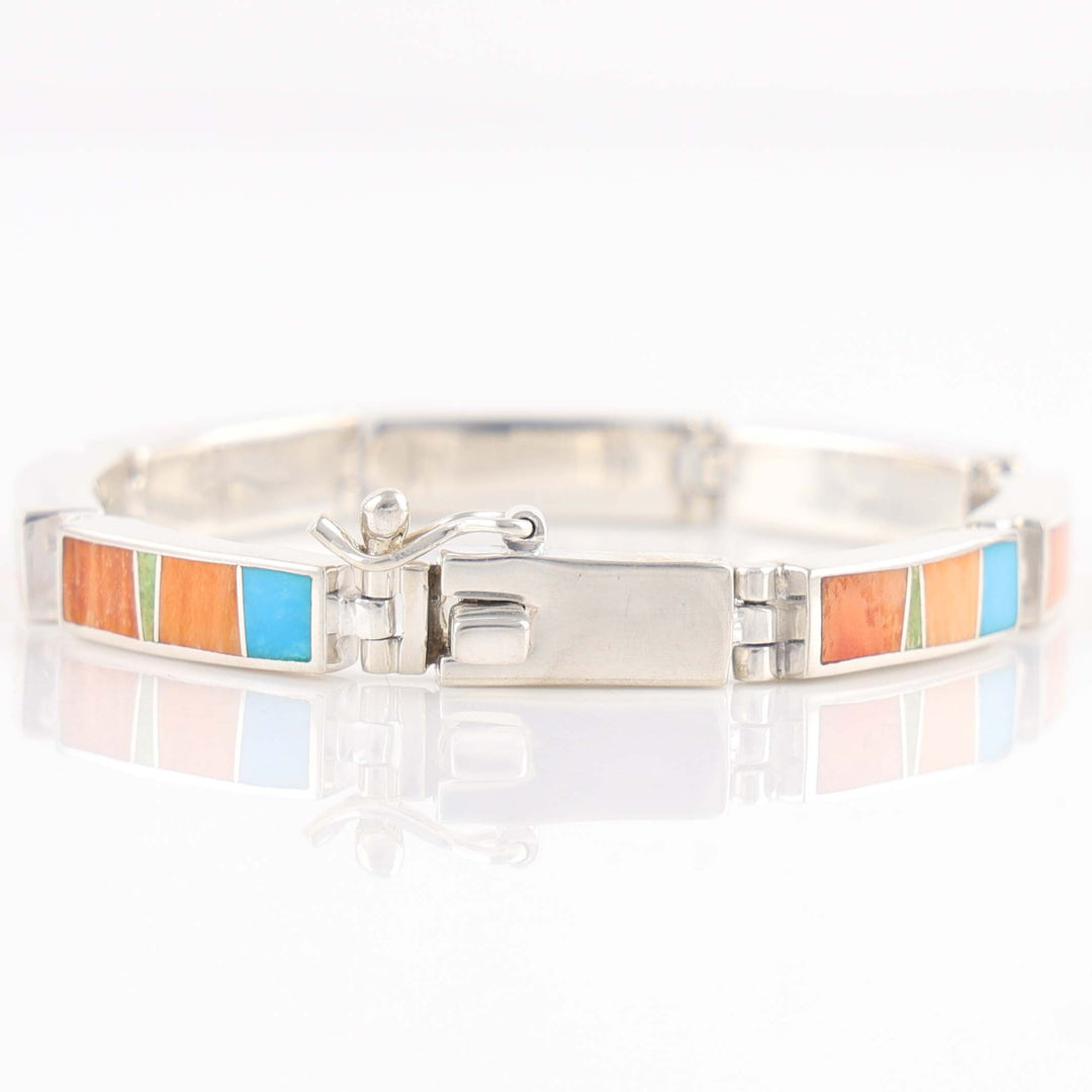Multi-Stone Link Bracelet