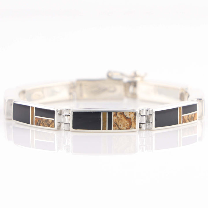 Multi-Stone Link Bracelet