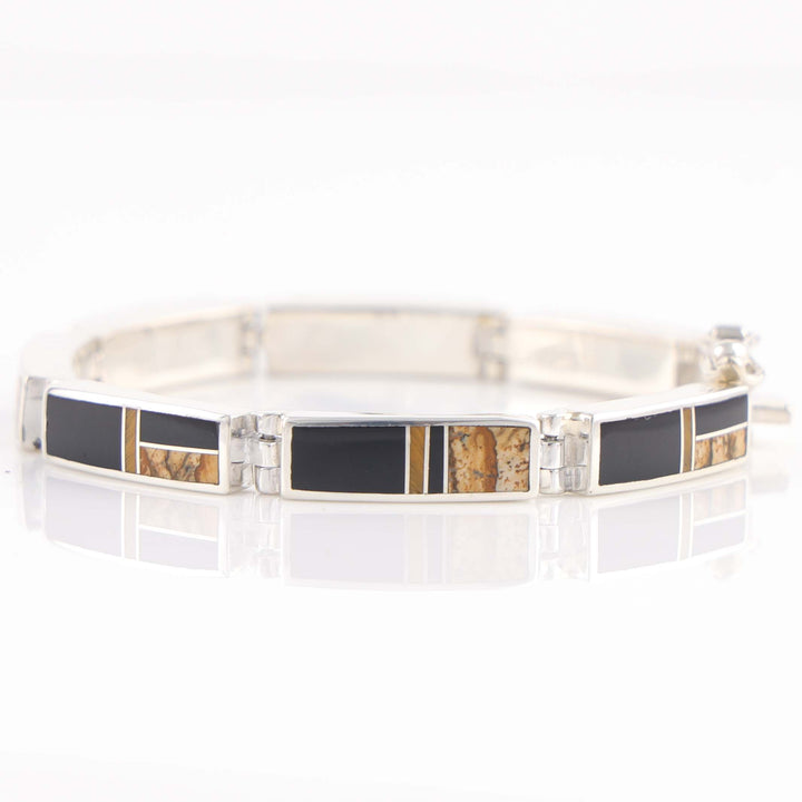 Multi-Stone Link Bracelet