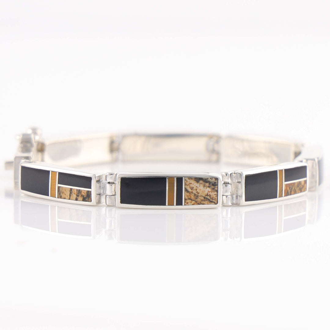 Multi-Stone Link Bracelet