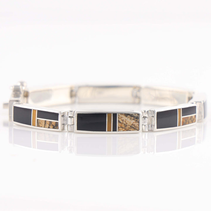 Multi-Stone Link Bracelet