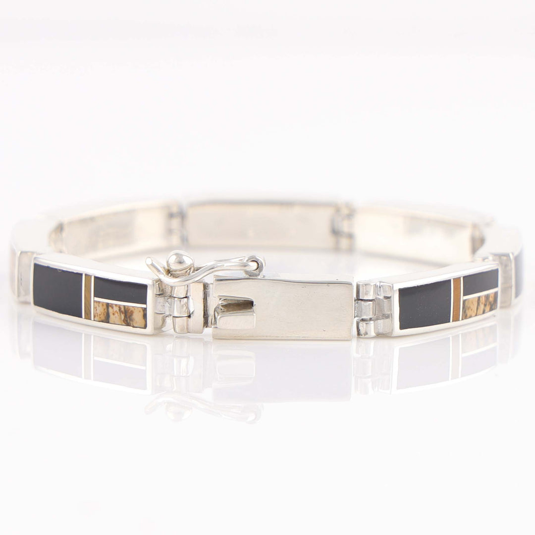 Multi-Stone Link Bracelet