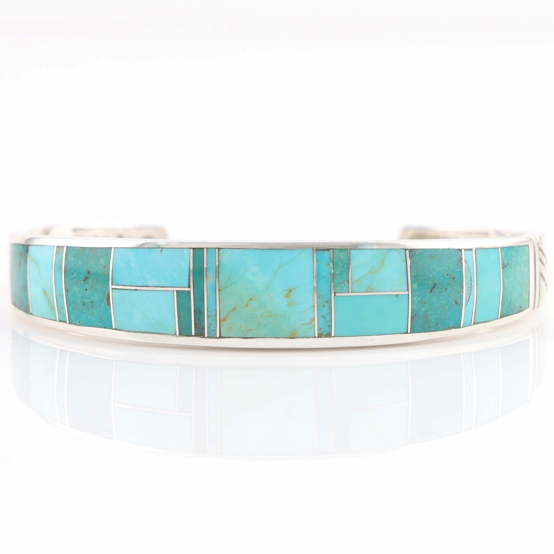 Turquoise Inlay Cuff
