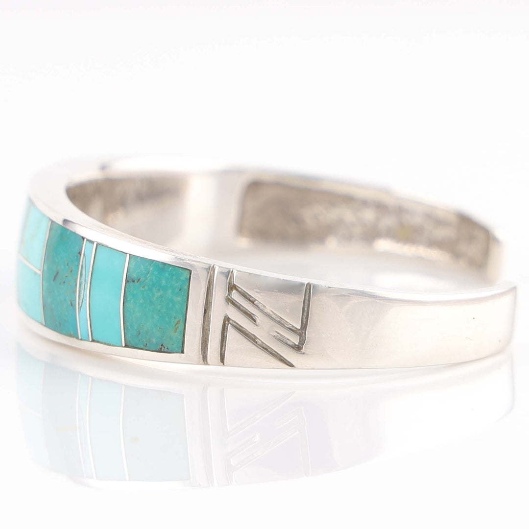 Turquoise Inlay Cuff