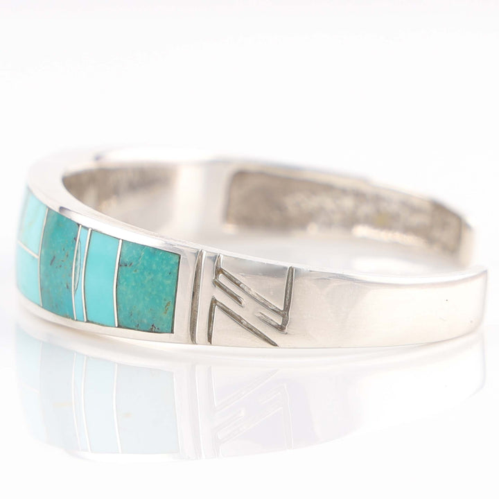 Turquoise Inlay Cuff