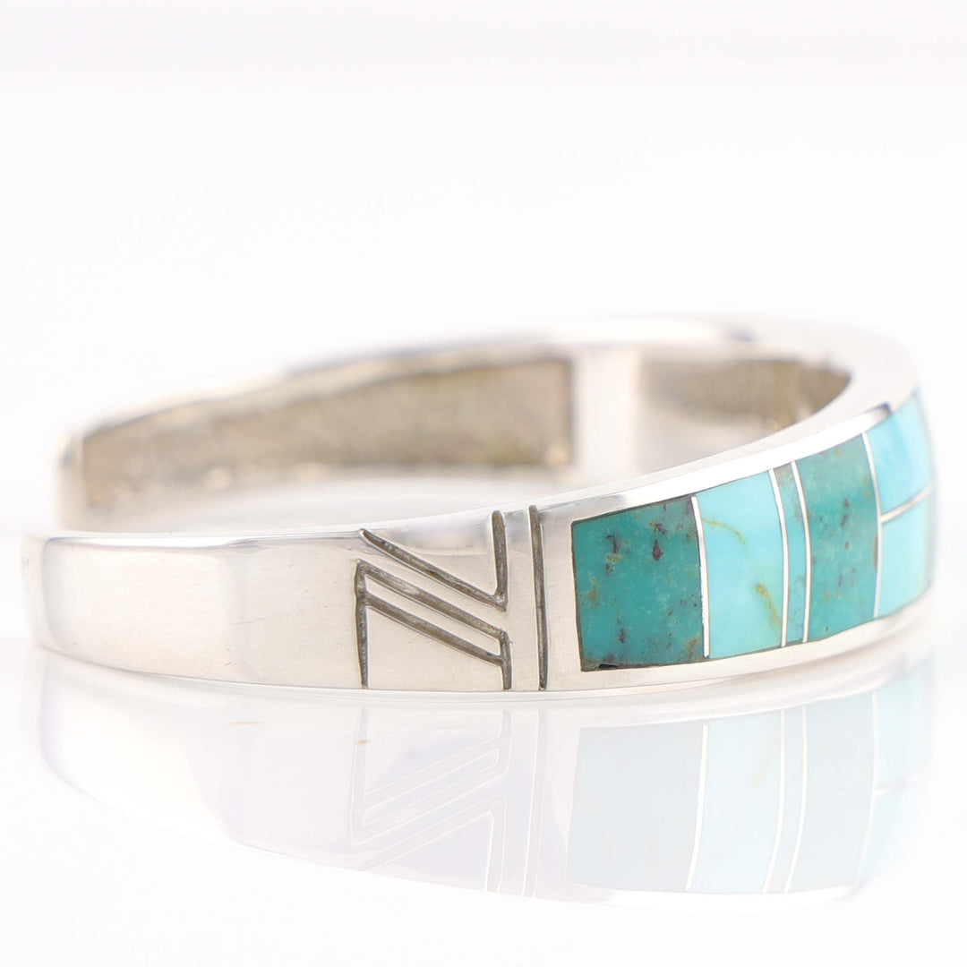 Turquoise Inlay Cuff