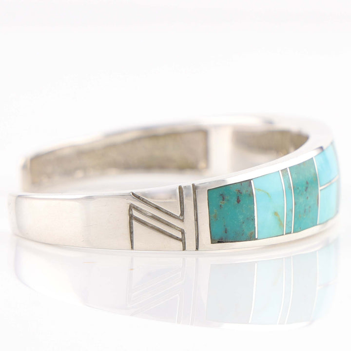 Turquoise Inlay Cuff