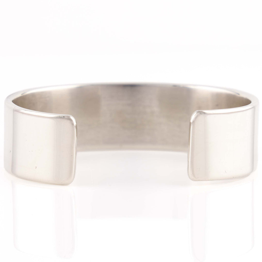 Gold on Silver Cuff