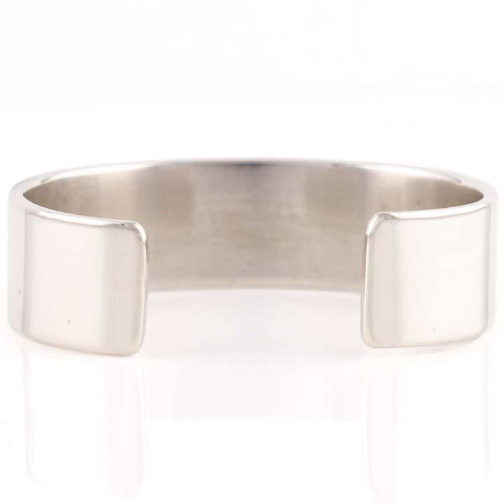 Gold on Silver Cuff