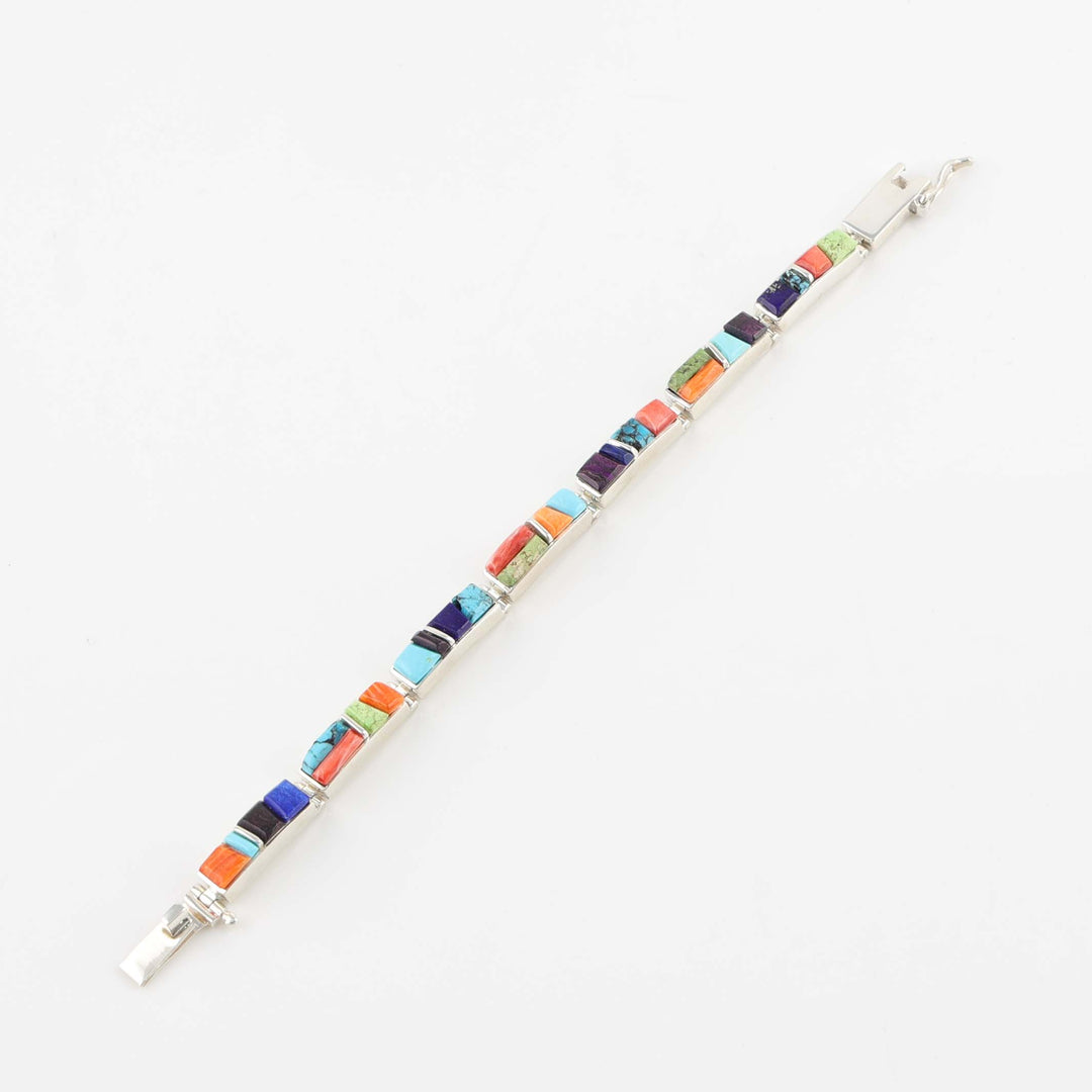 Multi-Stone Link Bracelet