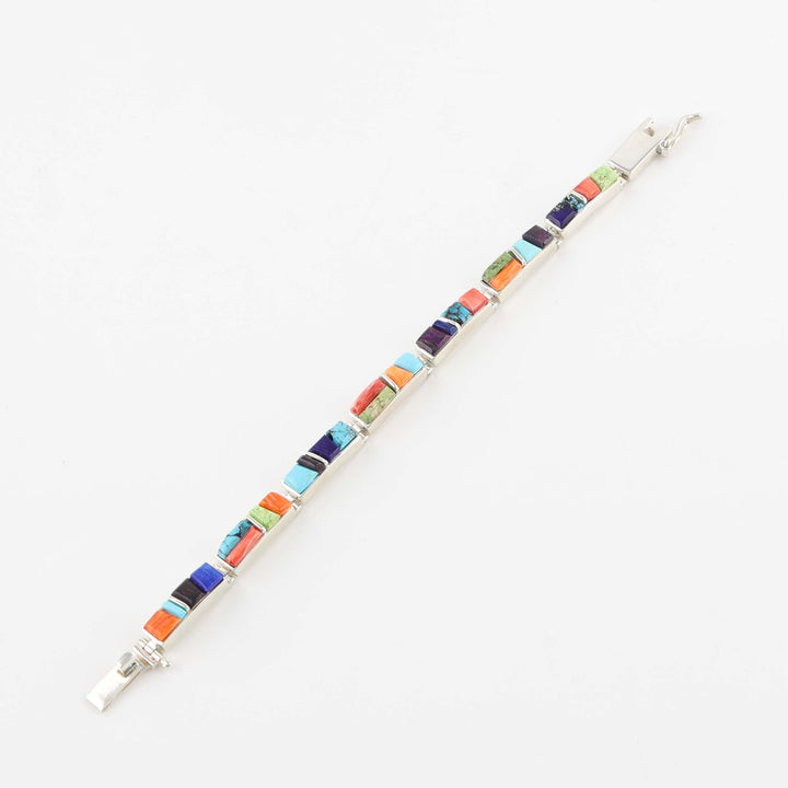 Multi-Stone Link Bracelet
