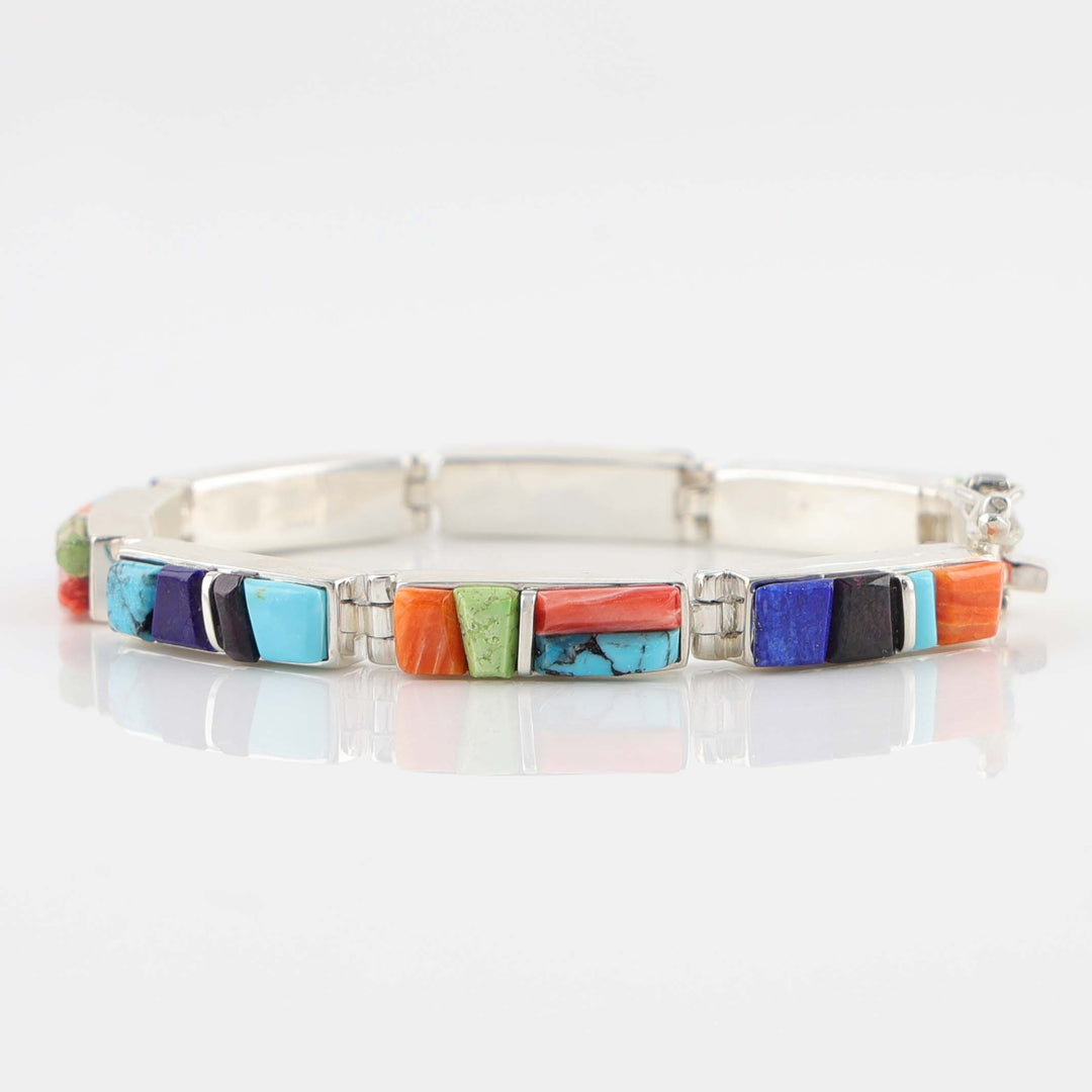 Multi-Stone Link Bracelet