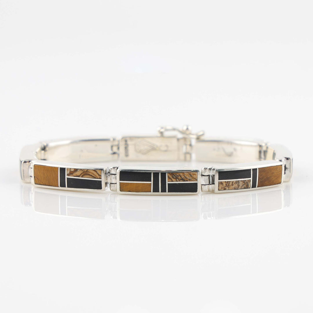 Multi-Stone Link Bracelet