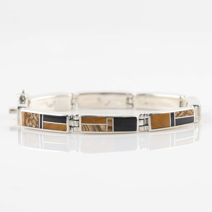 Multi-Stone Link Bracelet