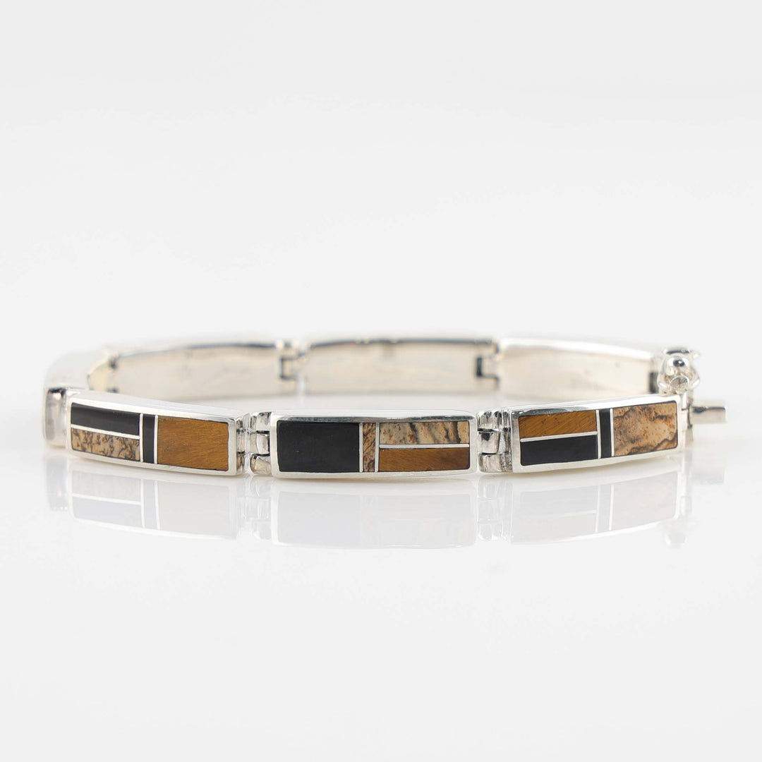 Multi-Stone Link Bracelet
