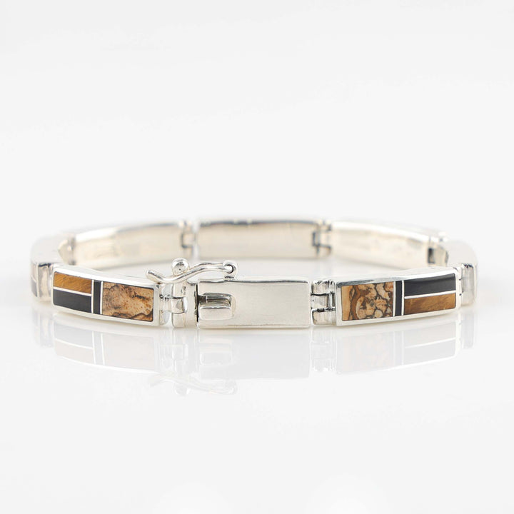 Multi-Stone Link Bracelet