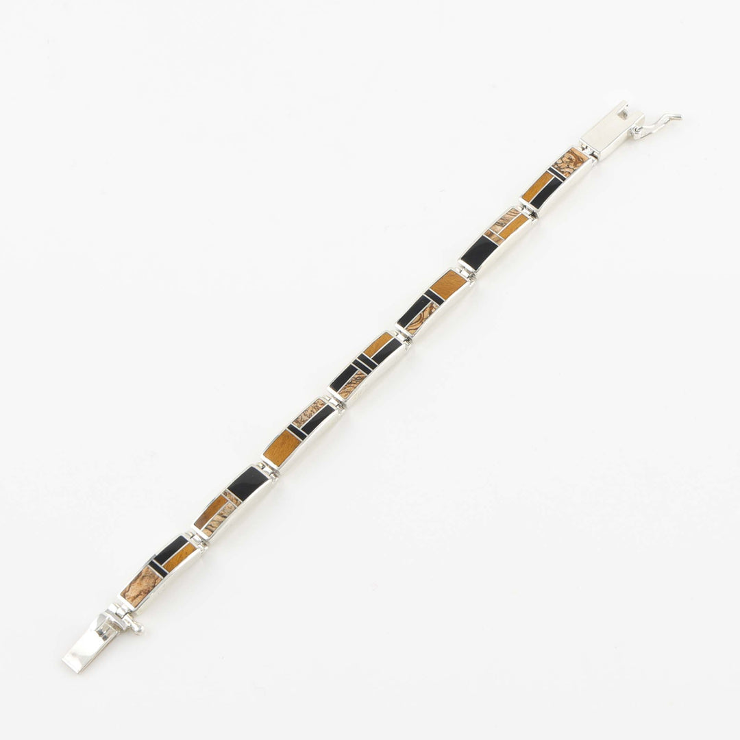 Multi-Stone Link Bracelet