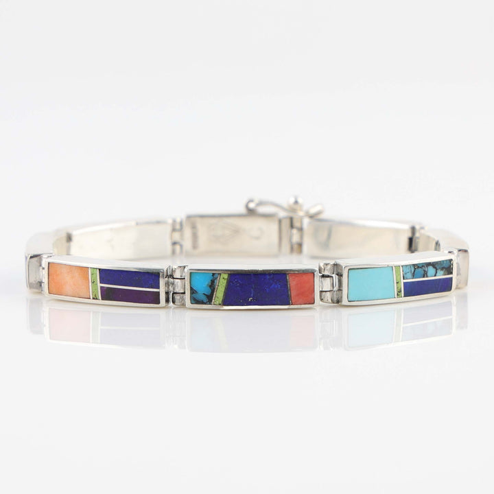 Multi-Stone Link Bracelet