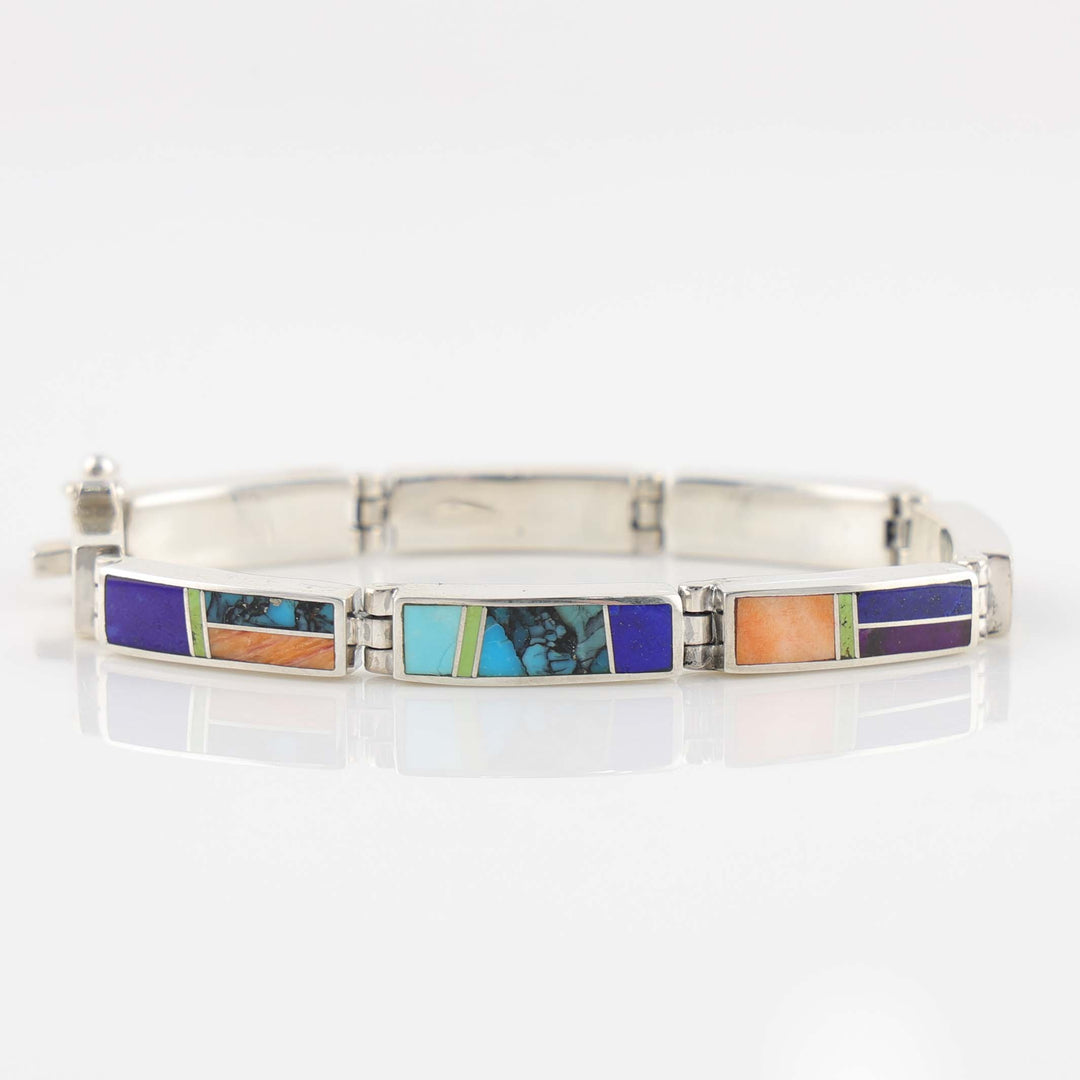 Multi-Stone Link Bracelet